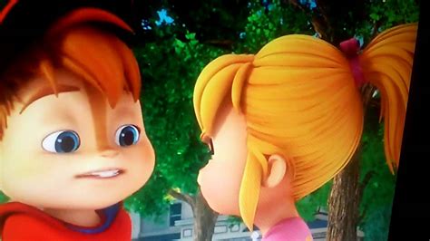 Alvin And The Chipmunks Alvin Kisses Brittany 💋 Youtube