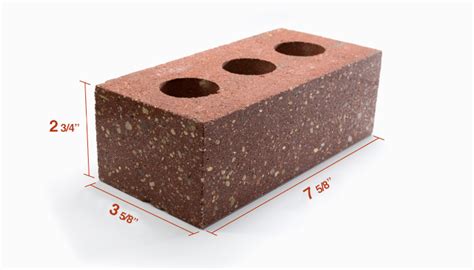 In india, standard brick size is 190 mm x 90 mm x 90 mm as per the recommendation of bis. Brick Sizes- Cherokee Brick, Modular, Queen, Engineered ...