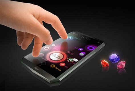 Virtual Touch Concept Smartphone Of The Future