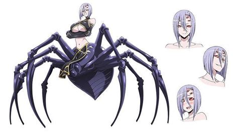 Monster Musume Anime Rachnera Concept Art