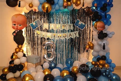 Boss Baby Theme Decor For Your Childs Birthday Bangalore