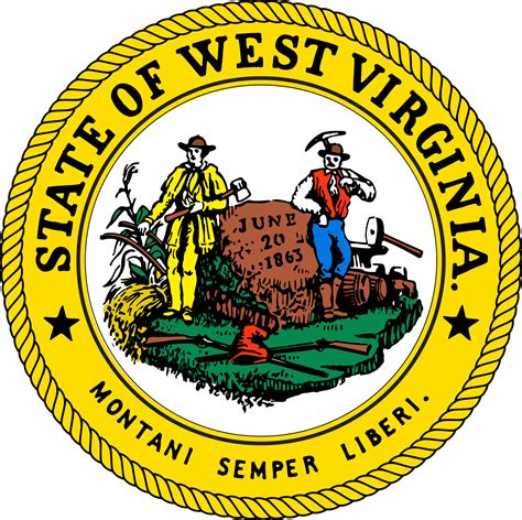 West Virginia State Seal Png And Svg Vector Freebie Supply