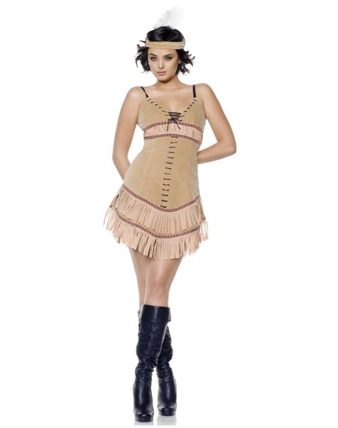 Sassy Squaw Sexy Indian Princess Costume For Halloween