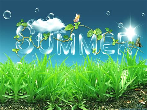 Summertime Cartoon Desktop Hd Wallpapers Wallpaper Cave