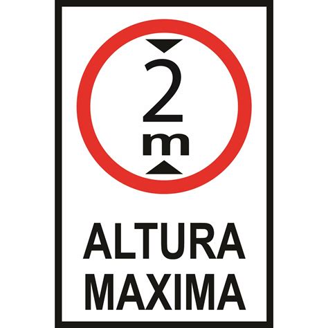 Adhesivo Altura Máxima 16x24cm Gráfica Letrilandia
