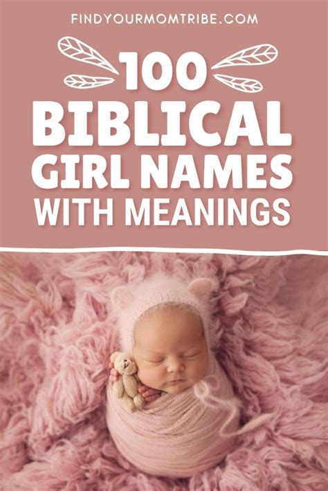 100 Best Biblical Girl Names With Meanings For Your Little Angel