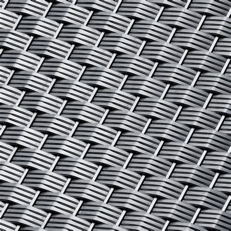 Stainless Steel Woven Wire Fabric Dense Mesh For Step Floor Ds