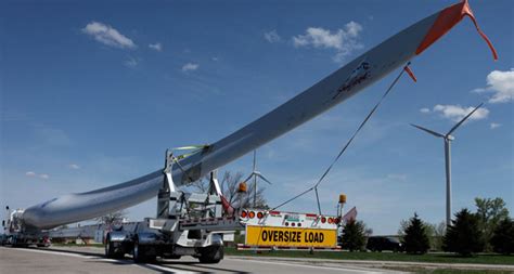 Because of this, onshore wind turbines tend to be smaller than their offshore counterparts. Trailer Report: Hauling Wind Turbines - Article ...