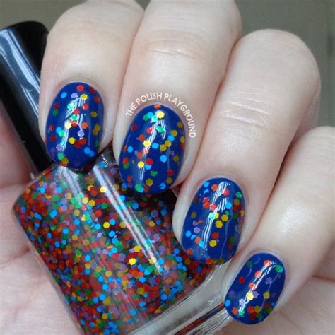 Amys Nail Boutique Fiesta Nails Nail Polish Colorful Glitter