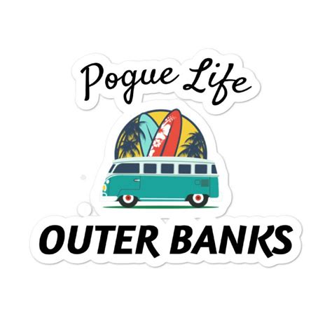 Outer Banks Sticker Pogue Life John B Kooks Life Etsy