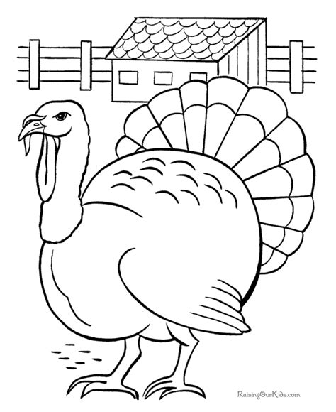 Wild Turkey Coloring Page - Coloring Home