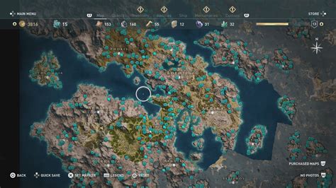 Assassins Creed Origins Interactive Map Maping Resources