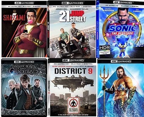 Amazon Features Various 4k Ultra Hd Movies Under 10