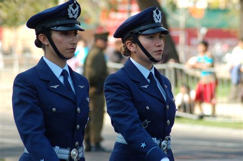 Chilean Air Force Members Image Females In Uniform Lovers Group Moddb