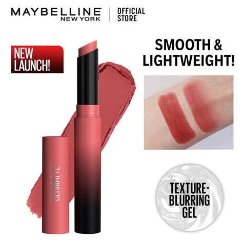 Maybelline Color Sensational Ultimatte Matte Lipstick Shopee Singapore