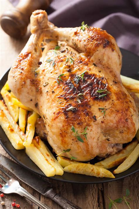 easiest way to prepare tasty baked whole chickens the healthy quick meals