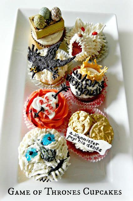 Game Of Thrones Cupcakes Edible Crafts Game Of Thrones Cake Game Of