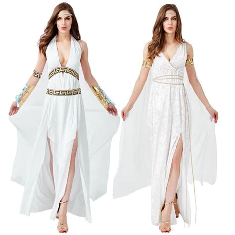 Sexy Greek Goddess Costume Rome Princess Party Dresses Arab Queen