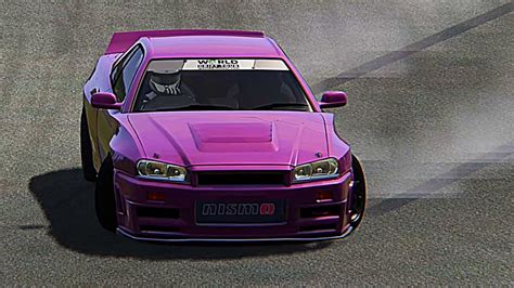 ASSETTO CORSA L Drifting A 800hp Nissan Skyline GT R R34 World Drift