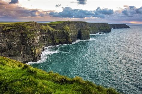 Sunset At The Cliffs Of Moher Photograph By Pierre Leclerc Photography