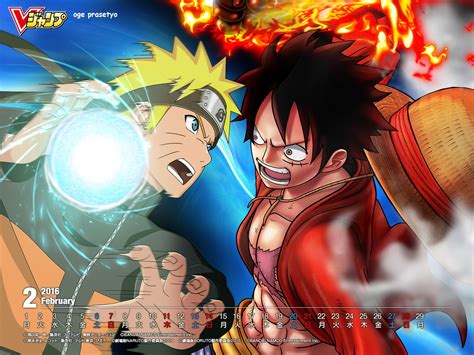 Search free luffy wallpapers on zedge and personalize your phone to suit you. VJUMP 2016 Monkey D Luffy (Red Hawk) VS Naruto (Rasingan ...