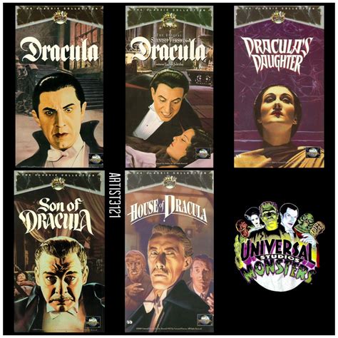 Cult Classic Universal Studios Monsters And Other Creepy Classics VHS Lot Telanganauniversity In