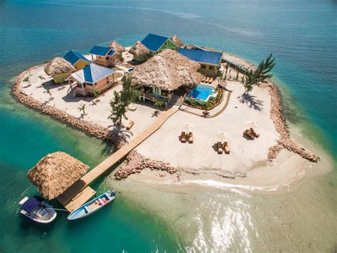 Little Harvest Caye Belize Central America Private Islands For Rent