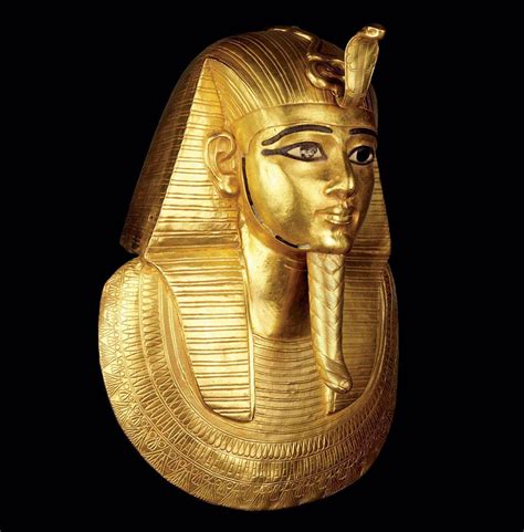 Pharaoh Psusennes I Gold Mask From Tomb Nrt Iii Tanis Now In The