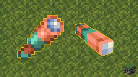 Copper Spyglass Bedrock Tweaks Minecraft Texture Pack