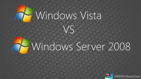 Windows Vista Vs Windows Server 2008 Speed Test And Memory Usage Youtube