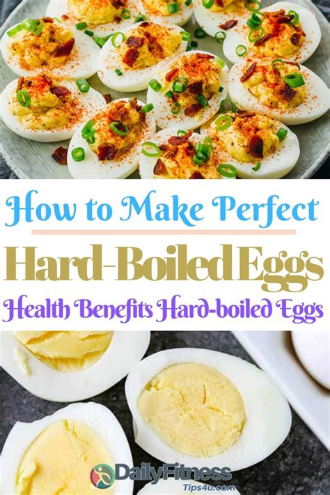 Perfect Hard Boiled Eggs Recipe Health Benefits And Mistake