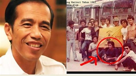 Begini Tampilan Presiden Jokowi Dalam Foto 30 Tahun Lalu Id