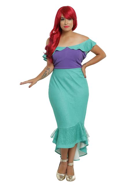Disney The Little Mermaid Ariel Plus Size Costume Mermaid Style Dress