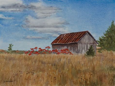 39 barn watercolor paintings ranked in order of popularity and relevancy. Architecture and building watercolour paintings - Debbie ...
