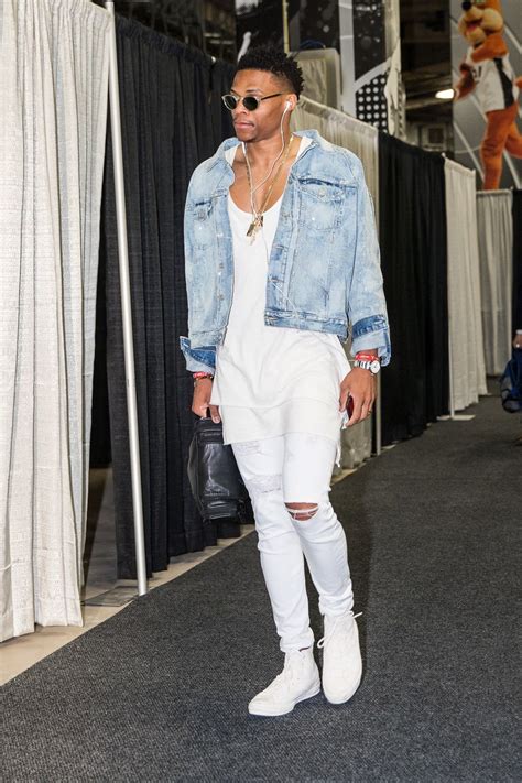 Oklahoma city thunder star russell westbrook has gotten a great deal of attention in recent years for his wild fashion sense. Every Outfit Russell Westbrook Has Worn During the 2016 ...