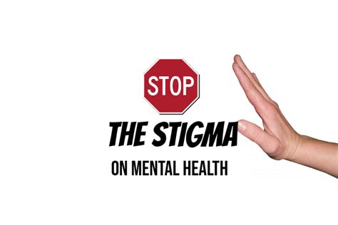 Copy Of Stop The Stigma On Mental Health Poster Postermywall