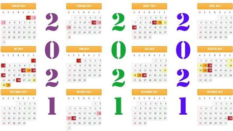 Cdr, kalender nasional cdr, desain kalender 2021 cdr, kalender hijriah 1442 h cdr, download kalender china cdr, template kalender 2021 lengkap dengan kalender jawa cdr. Kalender 2021 - Daftar Libur Sepanjang Tahun, Tanggal Hari ...