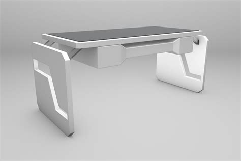 Futuristic Desk Decor