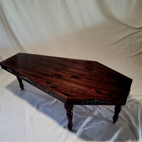 Coffin Coffee Table Etsy