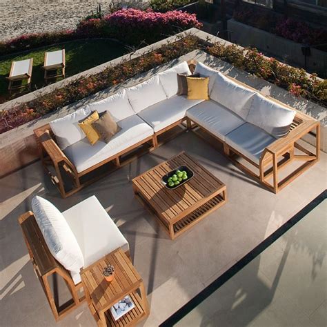 This teak rocking chair is made of 100% certified teak wood and backed by our lifetime warranty. Maya Teak Conversation Set - Westminster Teak Outdoor Furniture | Tasarım, Bahçe tasarımı, Fikirler