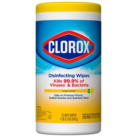 Find all cheap clorox wipes clearance at dealsplus. Clorox 75-Count Crisp Lemon Scent Bleach Free Disinfecting ...