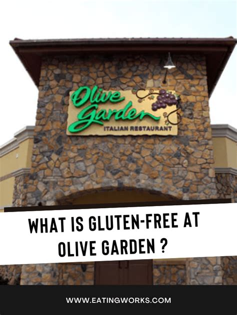 Olive Garden Gluten Free Menu 2024