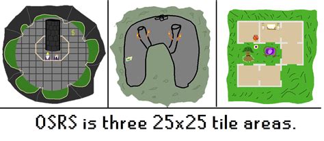 Osrs Is Three 25x25 Tile Areas 2007scape