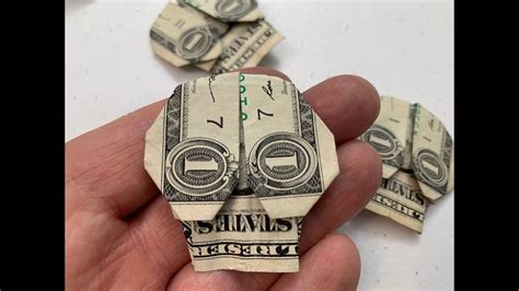 Dollar Origami Fold A Skull From A Dollar Bill Youtube