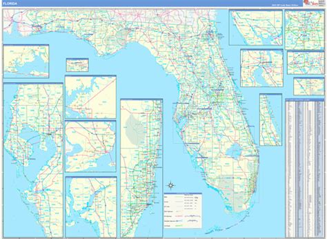 Florida Zip Code Maps Basic
