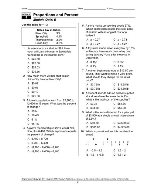 Grade 5, module 4 (vocabulary). Writing Linear Equations Module Quiz B Answers - Tessshebaylo