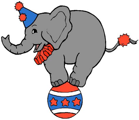 Cartoon Circus Elephant Clipart Best