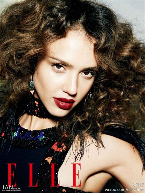Jessica Alba Elle Magazine China May 2015 Issue