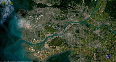 Spot 6 Satellite Image Of Vancouver Canada Satellite Imaging Corp