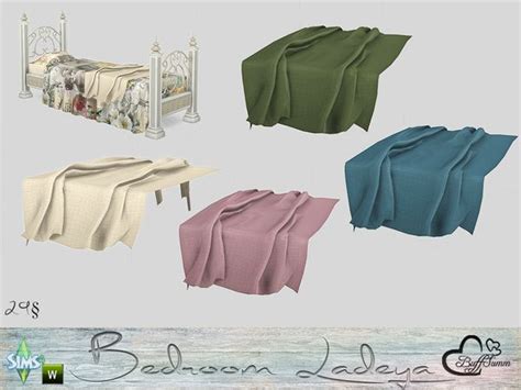 Ladeya Bedroom Blanket For Single Bed By Buffsumm Sims 4 Sims